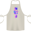 Psychedelic Magic Mushrooms LSD Cotton Apron 100% Organic Natural
