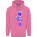 Psychedelic Magic Mushrooms LSD Mens 80% Cotton Hoodie Azelea