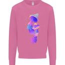 Psychedelic Magic Mushrooms LSD Mens Sweatshirt Jumper Azalea