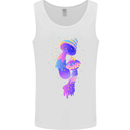 Psychedelic Magic Mushrooms LSD Mens Vest Tank Top White