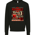 Psychobilly Custom Hot Rod Mens Sweatshirt Jumper Black