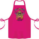 Psytrance Psychedelic Trance Music Psy Cotton Apron 100% Organic Pink