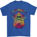 Psytrance Psychedelic Trance Music Psy Mens T-Shirt 100% Cotton Royal Blue