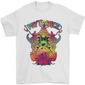 Psytrance Psychedelic Trance Music Psy Mens T-Shirt 100% Cotton White