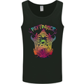 Psytrance Psychedelic Trance Music Psy Mens Vest Tank Top Black