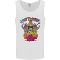 Psytrance Psychedelic Trance Music Psy Mens Vest Tank Top White