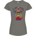 Psytrance Psychedelic Trance Music Psy Womens Petite Cut T-Shirt Charcoal