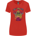 Psytrance Psychedelic Trance Music Psy Womens Wider Cut T-Shirt Red