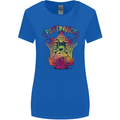 Psytrance Psychedelic Trance Music Psy Womens Wider Cut T-Shirt Royal Blue