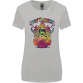 Psytrance Psychedelic Trance Music Psy Womens Wider Cut T-Shirt Sports Grey