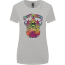 Psytrance Psychedelic Trance Music Psy Womens Wider Cut T-Shirt Sports Grey