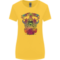 Psytrance Psychedelic Trance Music Psy Womens Wider Cut T-Shirt Yellow