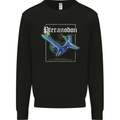 Pteranodon Dinosaur Mens Sweatshirt Jumper Black