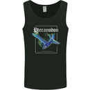 Pteranodon Dinosaur Mens Vest Tank Top Black