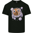 Pugonaut Astronaut Pug Dog Funny Space Kids T-Shirt Childrens Black