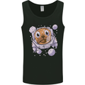 Pugonaut Astronaut Pug Dog Funny Space Mens Vest Tank Top Black