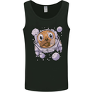 Pugonaut Astronaut Pug Dog Funny Space Mens Vest Tank Top Black