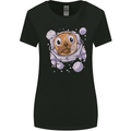 Pugonaut Astronaut Pug Dog Funny Space Womens Wider Cut T-Shirt Black