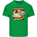 Pugonaut Funny Astronaut Pug Dog Space Kids T-Shirt Childrens Irish Green