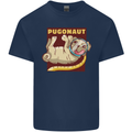 Pugonaut Funny Astronaut Pug Dog Space Kids T-Shirt Childrens Navy Blue