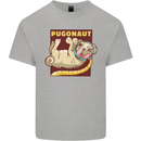Pugonaut Funny Astronaut Pug Dog Space Kids T-Shirt Childrens Sports Grey