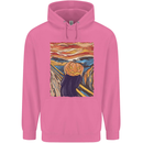 Pumpkin Scream Painting Halloween Childrens Kids Hoodie Azalea