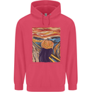 Pumpkin Scream Painting Halloween Childrens Kids Hoodie Heliconia
