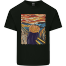 Pumpkin Scream Painting Halloween Kids T-Shirt Childrens Black