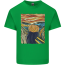 Pumpkin Scream Painting Halloween Kids T-Shirt Childrens Irish Green