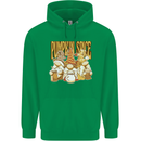 Pumpkin Spice Gnomes Halloween Childrens Kids Hoodie Irish Green