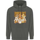 Pumpkin Spice Gnomes Halloween Childrens Kids Hoodie Storm Grey