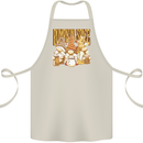 Pumpkin Spice Gnomes Halloween Cotton Apron 100% Organic Natural