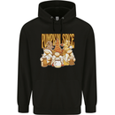 Pumpkin Spice Gnomes Halloween Mens 80% Cotton Hoodie Black