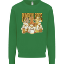 Pumpkin Spice Gnomes Halloween Mens Sweatshirt Jumper Irish Green