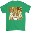 Pumpkin Spice Gnomes Halloween Mens T-Shirt 100% Cotton Irish Green