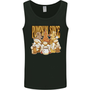 Pumpkin Spice Gnomes Halloween Mens Vest Tank Top Black