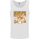 Pumpkin Spice Gnomes Halloween Mens Vest Tank Top White