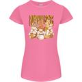 Pumpkin Spice Gnomes Halloween Womens Petite Cut T-Shirt Azalea