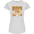 Pumpkin Spice Gnomes Halloween Womens Petite Cut T-Shirt White
