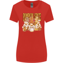 Pumpkin Spice Gnomes Halloween Womens Wider Cut T-Shirt Red