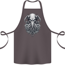 Pure Cthulhu Kraken Mythical Creature Cotton Apron 100% Organic Dark Grey