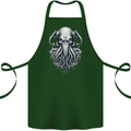 Pure Cthulhu Kraken Mythical Creature Cotton Apron 100% Organic Forest Green