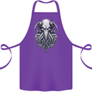 Pure Cthulhu Kraken Mythical Creature Cotton Apron 100% Organic Purple