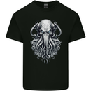 Pure Cthulhu Kraken Mythical Creature Mens Cotton T-Shirt Tee Top Black