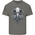 Pure Cthulhu Kraken Mythical Creature Mens Cotton T-Shirt Tee Top Charcoal