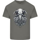 Pure Cthulhu Kraken Mythical Creature Mens Cotton T-Shirt Tee Top Charcoal