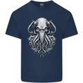 Pure Cthulhu Kraken Mythical Creature Mens Cotton T-Shirt Tee Top Navy Blue