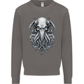 Pure Cthulhu Kraken Mythical Creature Mens Sweatshirt Jumper Charcoal