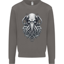 Pure Cthulhu Kraken Mythical Creature Mens Sweatshirt Jumper Charcoal