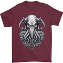Pure Cthulhu Kraken Mythical Creature Mens T-Shirt 100% Cotton Maroon
